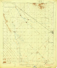 Casa Grande 1924 topographic map thumbnail