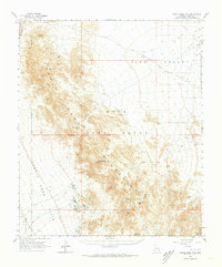 Castle Dome Mts 1965 topographic map thumbnail