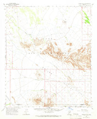 Childs Valley 1965 topographic map thumbnail