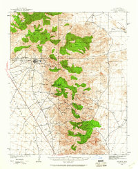Chloride 1939 topographic map thumbnail