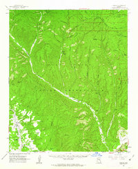 Cibecue 1961 topographic map thumbnail