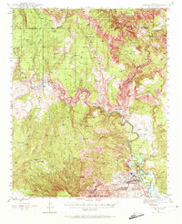 Clarkdale 1944 topographic map thumbnail