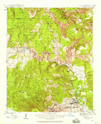 Clarkdale 1944 topographic map thumbnail
