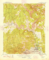 Clarkdale 1948 topographic map thumbnail