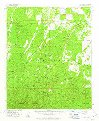 Clay Springs 1961 topographic map thumbnail