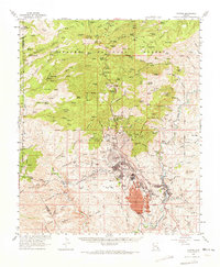 Clifton 1962 topographic map thumbnail
