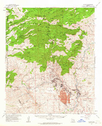 Clifton 1962 topographic map thumbnail