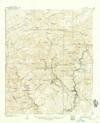Clifton 1902 topographic map thumbnail