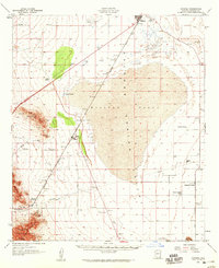 Cochise 1958 topographic map thumbnail