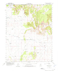 Colorado City 1954 topographic map thumbnail
