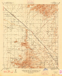 Cortaro 1947 topographic map thumbnail