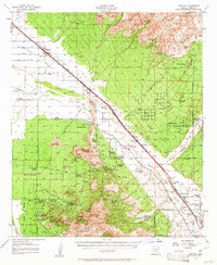 Cortaro 1957 topographic map thumbnail
