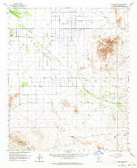 Cortez Peak 1962 topographic map thumbnail