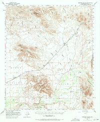 Dendora Valley 1951 topographic map thumbnail