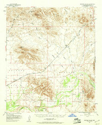 Dendora Valley 1951 topographic map thumbnail