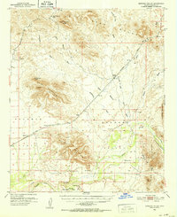 Dendora Valley 1951 topographic map thumbnail