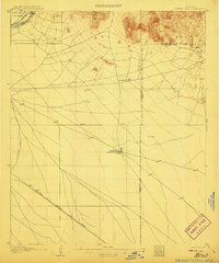 Desert Well 1906 topographic map thumbnail