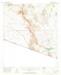 Diaz Peak 1963 topographic map thumbnail