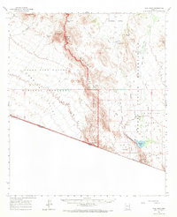 Diaz Peak 1963 topographic map thumbnail