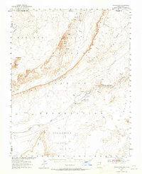 Dinnehotso topographic map thumbnail
