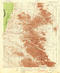 Dome Rock Mts topographic map thumbnail