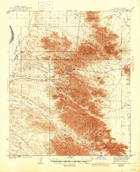 Dome Rock Mts 1940 topographic map thumbnail