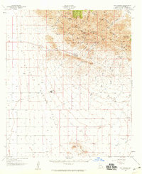 Dos Cabezas 1957 topographic map thumbnail
