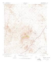Dragoon 1958 topographic map thumbnail