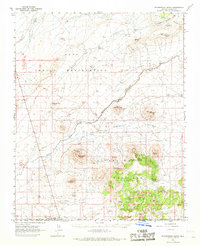 Egloffstein Butte 1966 topographic map thumbnail