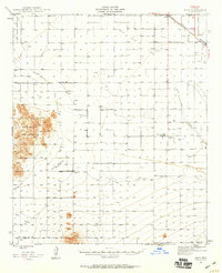 Eloy 1947 topographic map thumbnail
