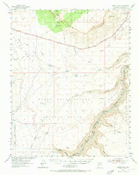Emmett Wash 1954 topographic map thumbnail