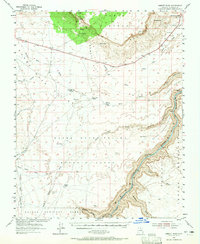 Emmett Wash 1954 topographic map thumbnail