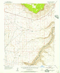 Emmett Wash 1954 topographic map thumbnail