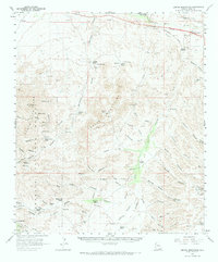 Empire Mountains 1958 topographic map thumbnail