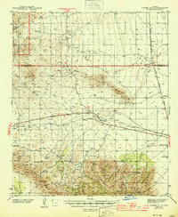 Fisher Hills 1944 topographic map thumbnail