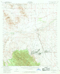 Fort Huachuca 1958 topographic map thumbnail
