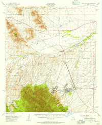 Fort Huachuca 1948 topographic map thumbnail