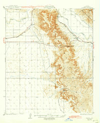 Fortuna 1929 topographic map thumbnail