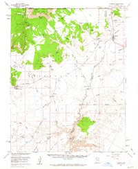 Fredonia 1954 topographic map thumbnail