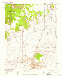 Fredonia 1954 topographic map thumbnail