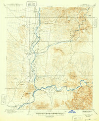Ft. McDowell 1906 topographic map thumbnail