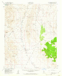 Garnet Mtn. 1960 topographic map thumbnail