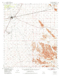 Gila Bend 1951 topographic map thumbnail