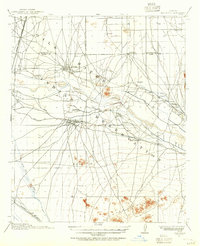 Gila Butte 1914 topographic map thumbnail