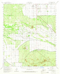 Gila Butte 1952 topographic map thumbnail