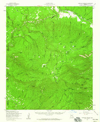 Hannagan Meadow 1958 topographic map thumbnail
