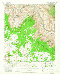 Havasupai Point 1962 topographic map thumbnail