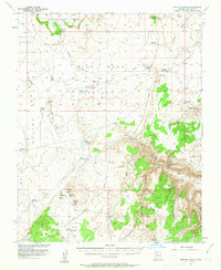 Heaton Knolls 1954 topographic map thumbnail