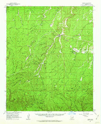 Heber 1961 topographic map thumbnail