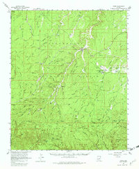 Heber 1961 topographic map thumbnail